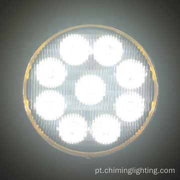 Luz de trabalho LED redonda com botão liga / desliga OSRAM